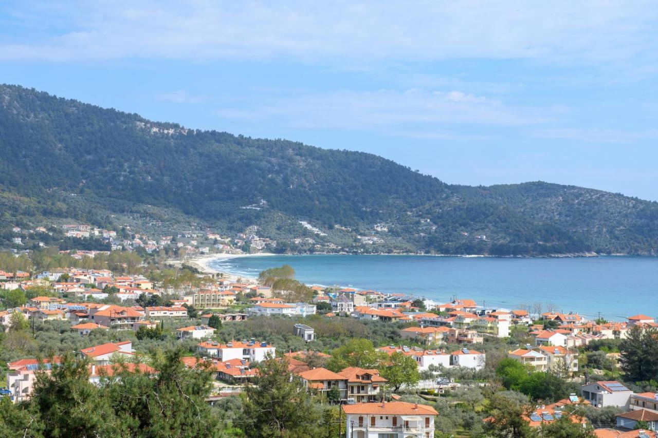 Villa Panorama Skala Potamia  Exteriör bild