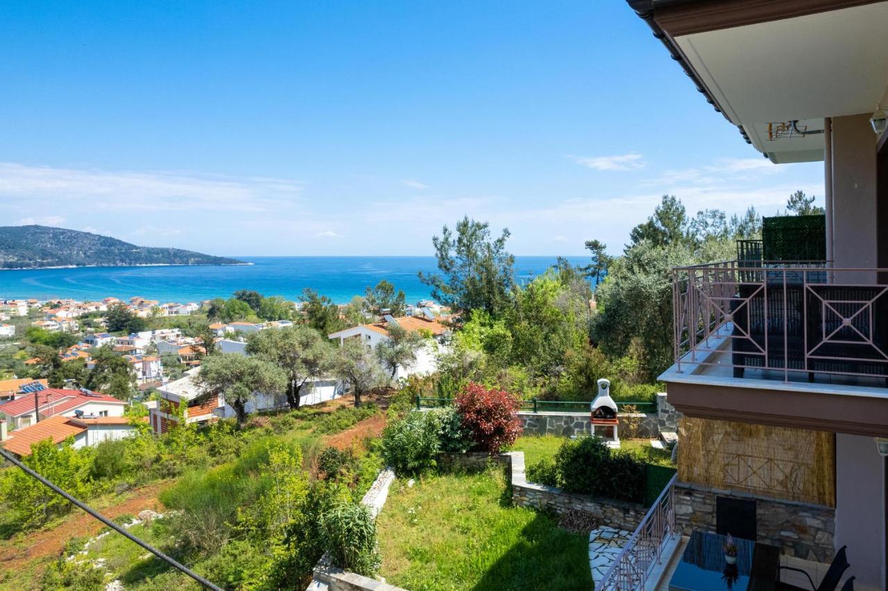 Villa Panorama Skala Potamia  Exteriör bild