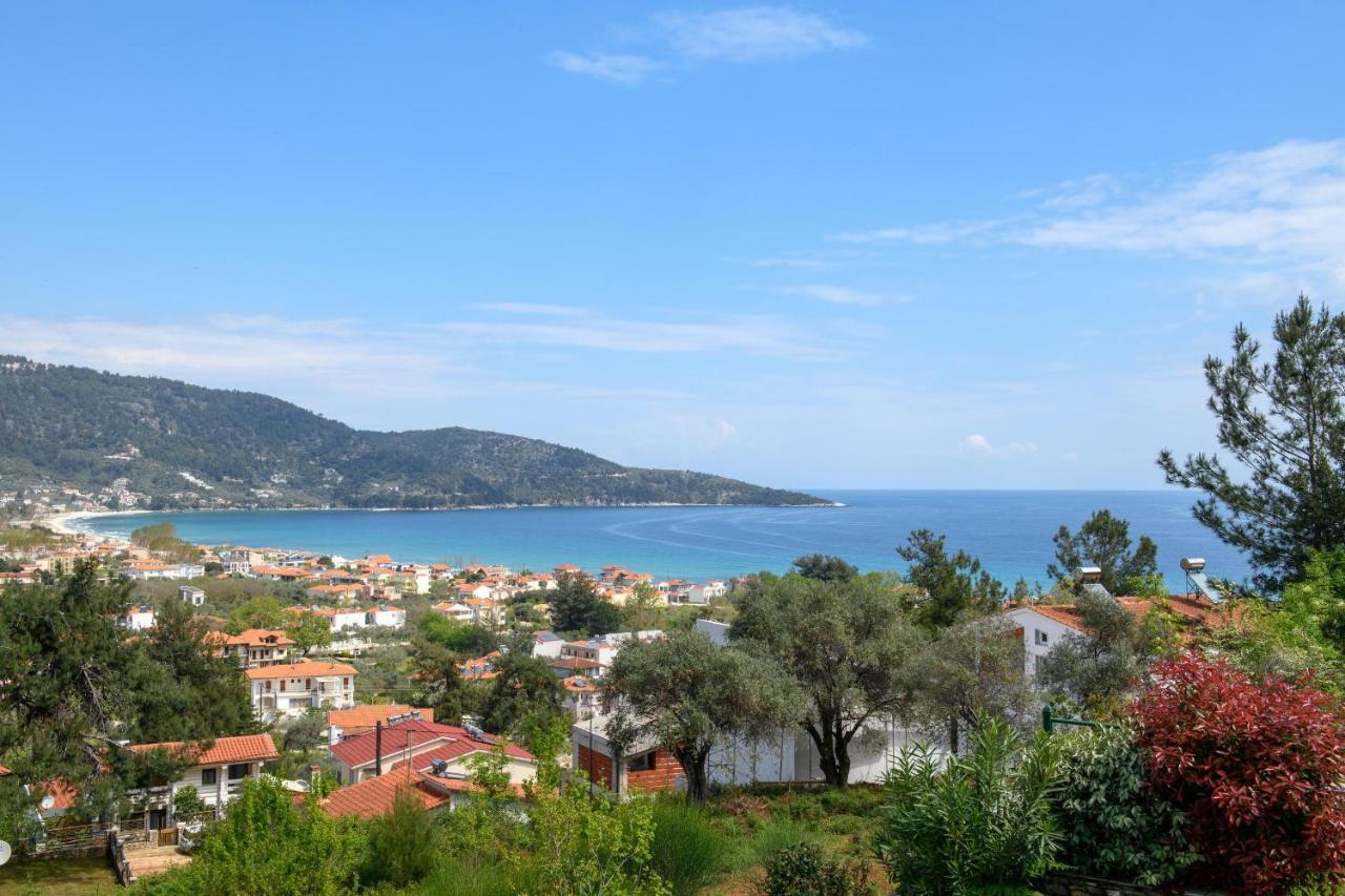 Villa Panorama Skala Potamia  Exteriör bild