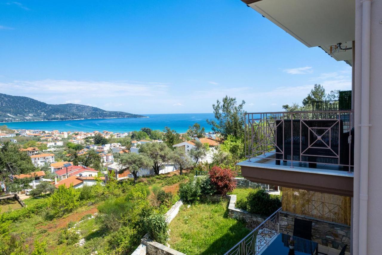 Villa Panorama Skala Potamia  Exteriör bild