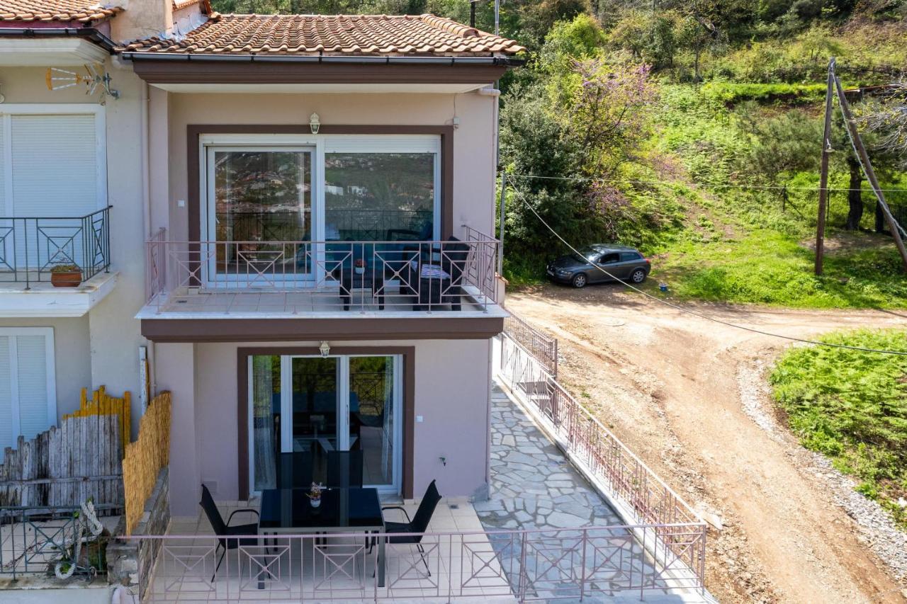 Villa Panorama Skala Potamia  Exteriör bild