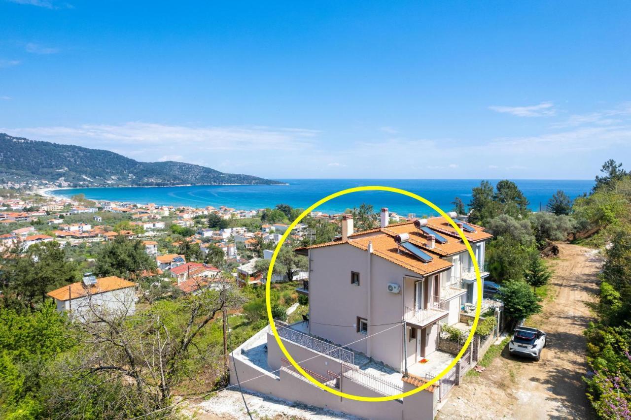 Villa Panorama Skala Potamia  Exteriör bild