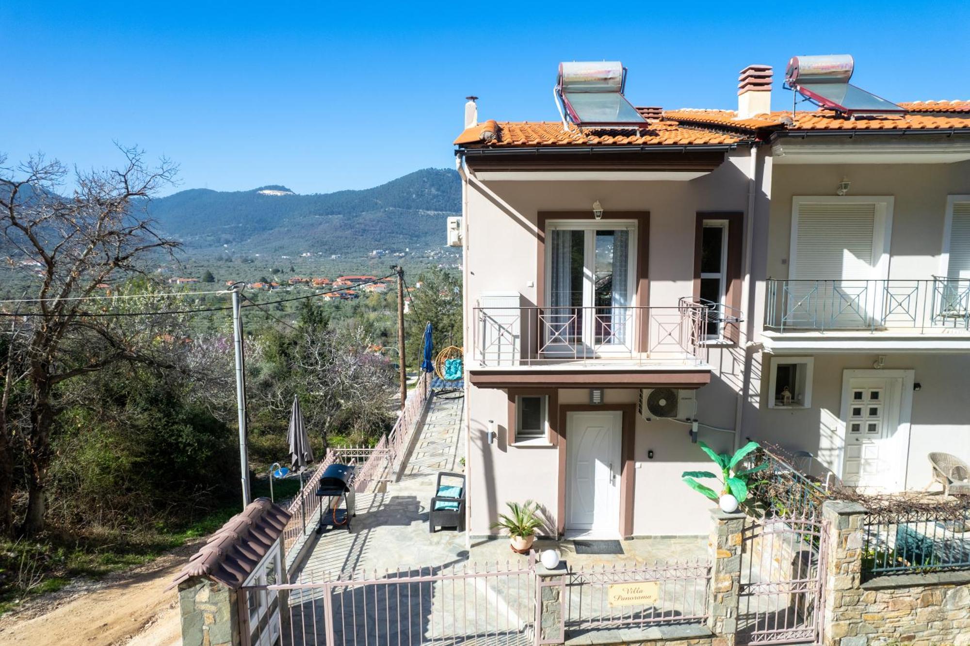 Villa Panorama Skala Potamia  Exteriör bild